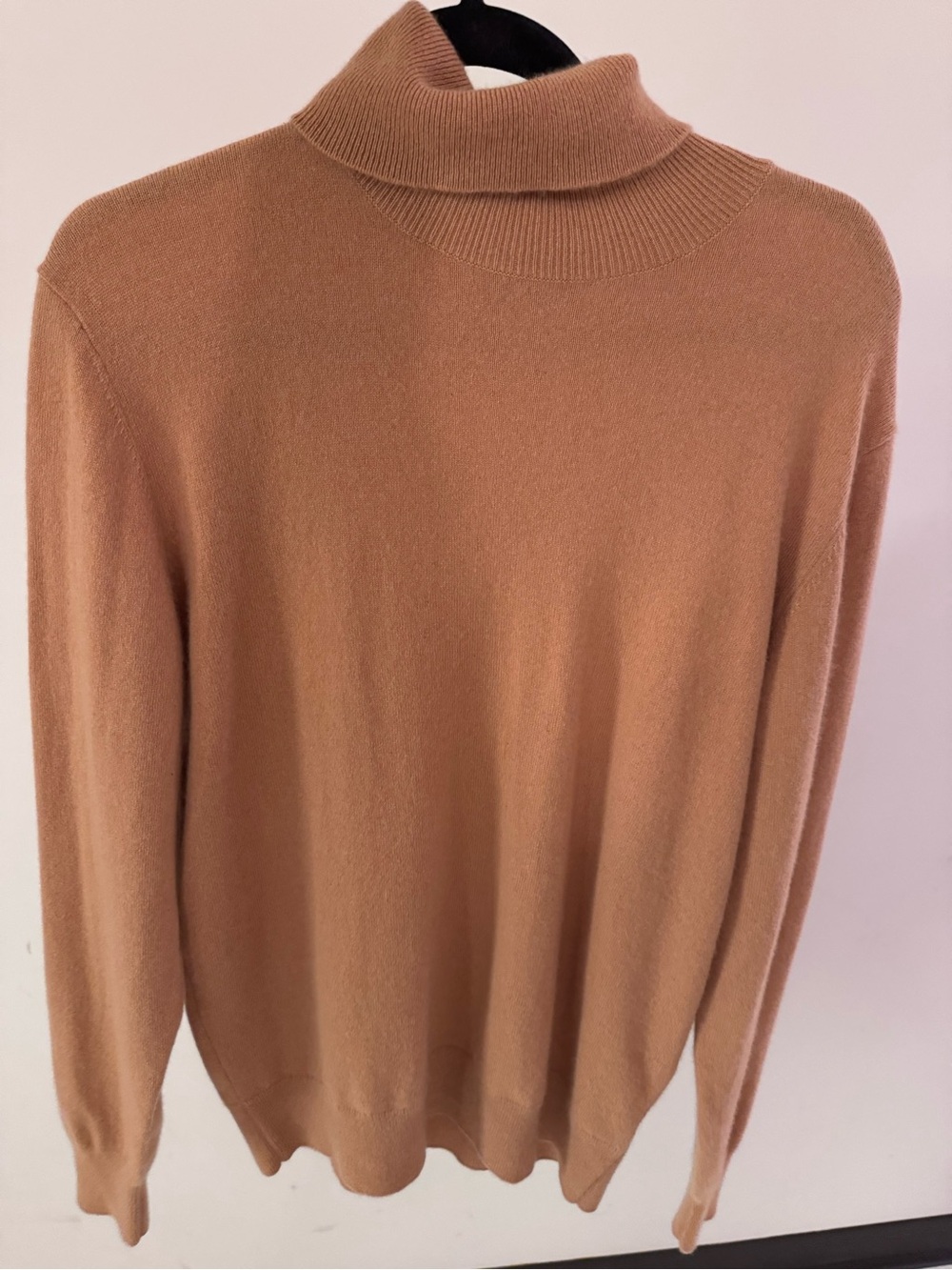 NWT Baby Cashmere Turtleneck Sweater Camel